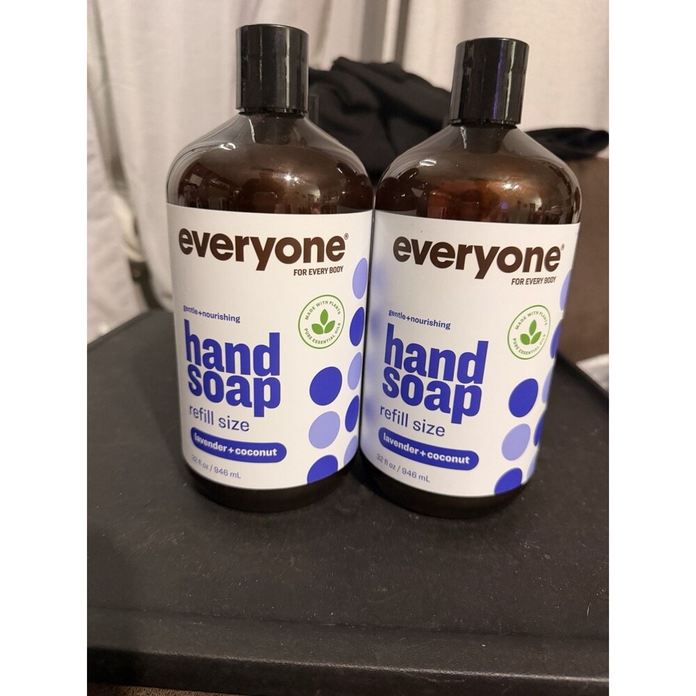2-Count,Everyone Hand Soap Refill Size Lavender + Coconut 32 oz. each